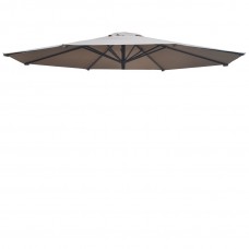 Replacement Patio Umbrella Canopy Cover for 13ft 8 Ribs Umbrella Taupe (CANOPY ONLY)-BURGUNDY   563755891